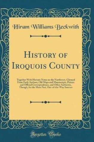 Cover of History of Iroquois County