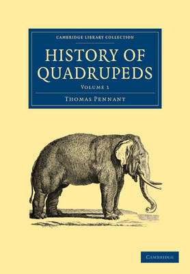 Book cover for History of Quadrupeds 2 Volume Paperback Set
