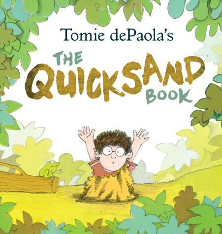 Book cover for Tomie dePaola's The Quicksand Book