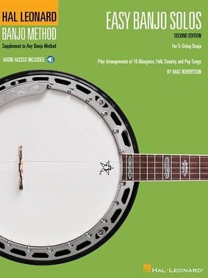 Book cover for Easy Banjo Solos for 5-String Banjo