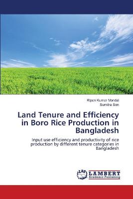 Book cover for Land Tenure and Efficiency in Boro Rice Production in Bangladesh