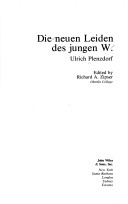 Book cover for Die Neuen Leiden DES Jungen