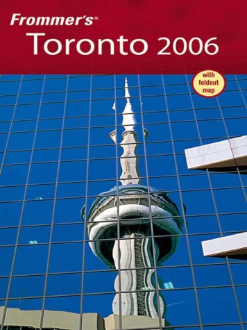 Cover of Frommer's Toronto 2006