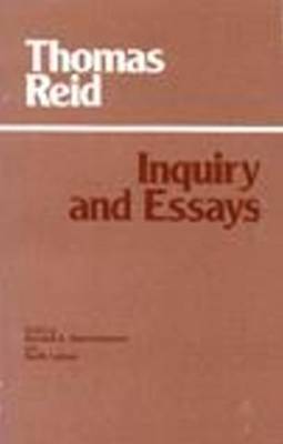 Book cover for Inquiry and Essays