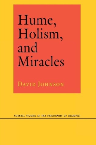 Cover of Hume, Holism, and Miracles