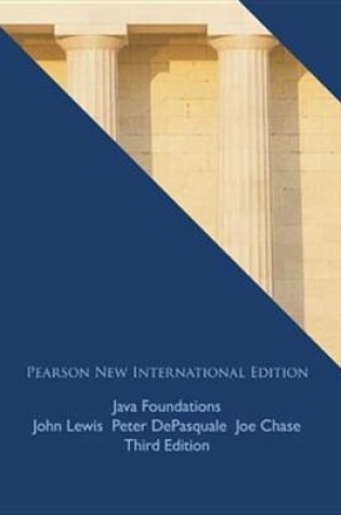 Cover of Java Foundations: Pearson New International Edition PDF eBook