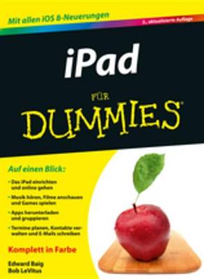 Book cover for iPad für Dummies