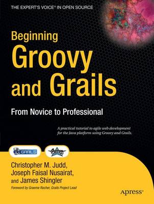 Book cover for Beginning Groovy and Grails