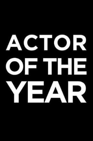 Cover of Actor of the Year