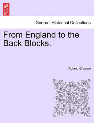 Book cover for From England to the Back Blocks.