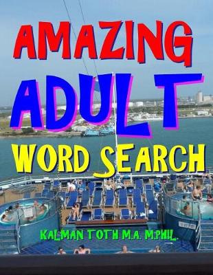 Book cover for Amazing Adult Word Search