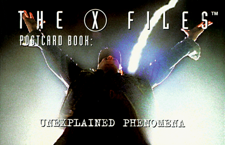 Book cover for The X-Files Postcard Book 3: Unexplained Phenomena