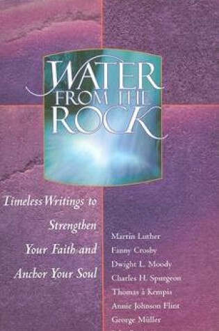 Cover of Water from the Rock - Meditations on Grace and Hope