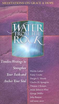 Book cover for Water from the Rock - Meditations on Grace and Hope