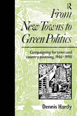 Book cover for From New Towns to Green Politics