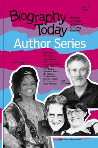 Cover of Biography Today Authors V2
