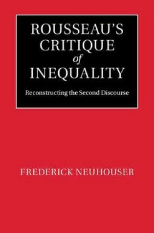 Cover of Rousseau's Critique of Inequality