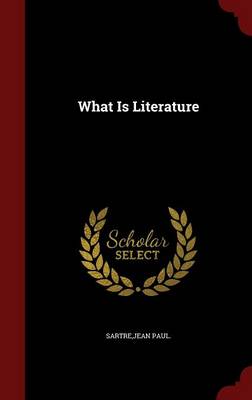Book cover for What Is Literature