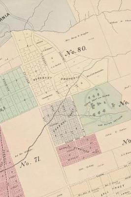 Cover of Berkeley Vintage Map Field Journal Notebook, 100 pages/50 sheets, 4x6