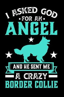 Book cover for I Asked God For An Angel And He sent Me A Crazy border collie