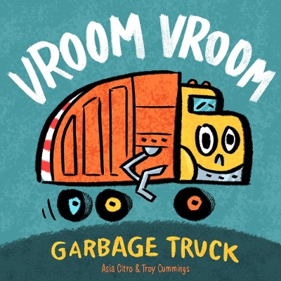 Book cover for Vroom Vroom Garbage Truck