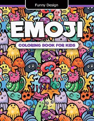 Book cover for EmoJi Coloring Book for Kids