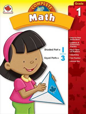 Book cover for Complete Math, Grade 1