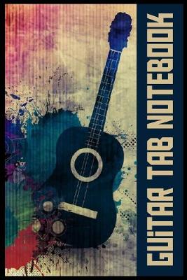 Book cover for Guitar Tab Notebook