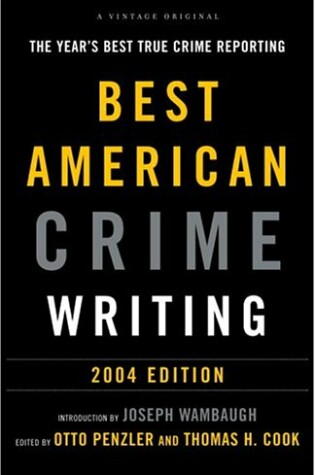 Cover of The Best American Crime Writing