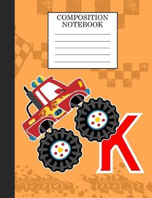 Book cover for Composition Notebook K