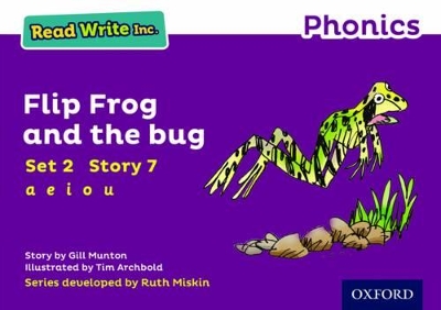 Cover of Read Write Inc. Phonics: Flip Frog and the Bug (Purple Set 2 Storybook 7)