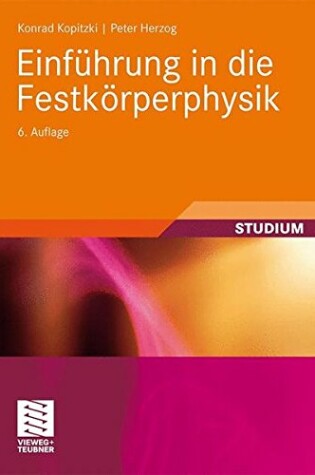 Cover of Einfuhrung in Die Festkorperphysik