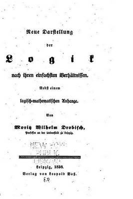 Book cover for Neue Darstellung der Logik nach ihren einfachste Verh�ltnissen, Nebst einem logisch