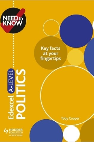 Cover of Need to Know: Edexcel A-level Politics