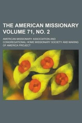 Cover of The American Missionary Volume 71, No. 2