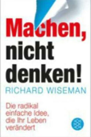 Cover of Machen, nicht denken!