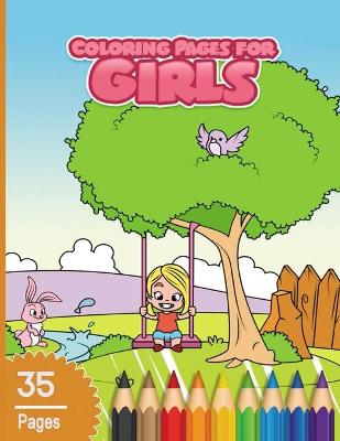 Book cover for Coloring Pages For Girls