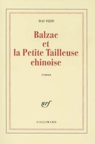 Cover of Balzac Et la Petite Tailleuse Chinoise