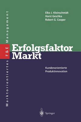 Book cover for Erfolgsfaktor Markt