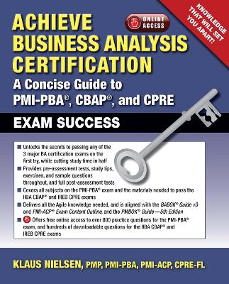 Book cover for Achieve Business Analysis Certification