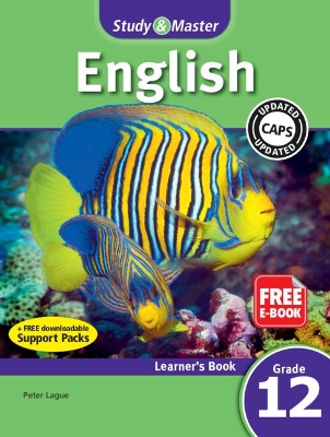 Cover of Study & Master English FAL Learner's Book Grade 12