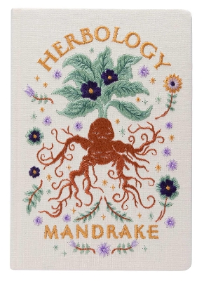 Book cover for Harry Potter: Mandrake Embroidered Journal