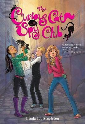 Book cover for The Curious Cat Spy Club