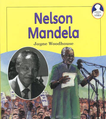 Book cover for Lives and Times Nelson Mandela Paperback