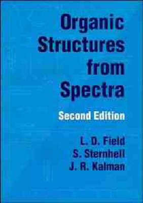 Book cover for Organic Structures from Spectra