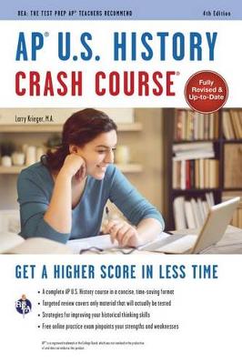 Cover of Ap(r) U.S. History Crash Course, 4th Ed., Book + Online