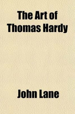 Cover of The Art of Thomas Hardy