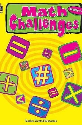 Cover of Math Challenges, Grades 4-6