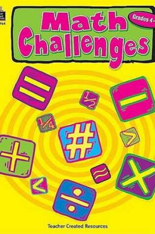 Cover of Math Challenges, Grades 4-6