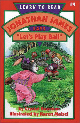 Book cover for Jonathan James Says, "Let's Play Ball"